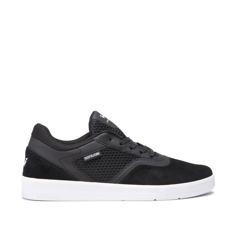 Zapatillas Bajas Supra Argentina Hombre - SAINT Negras (REWGA-3106)